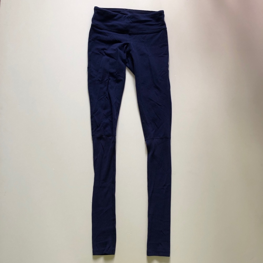 Pure Barre x Splits59 Erid Ribbed Navy Leggings